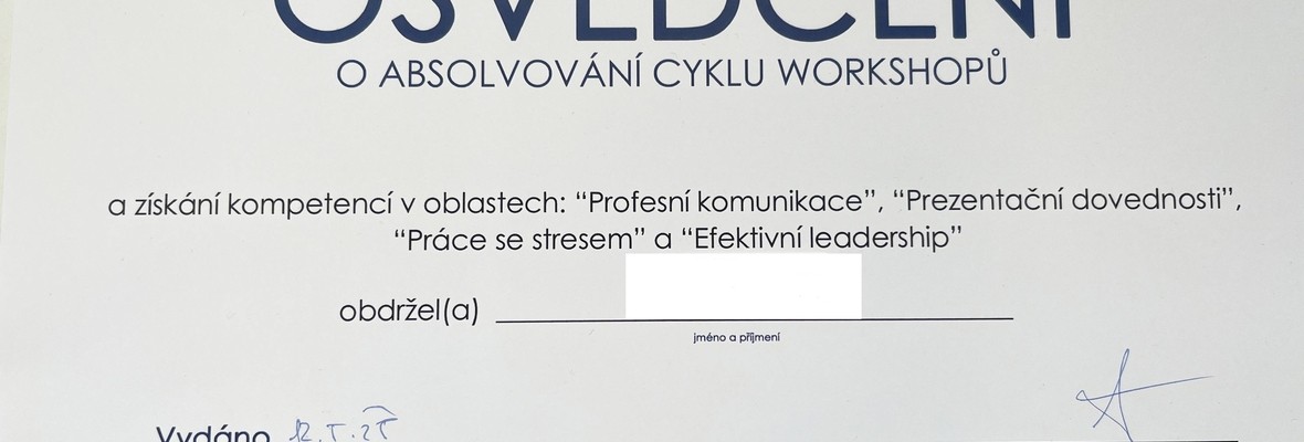 Workshop České pošty