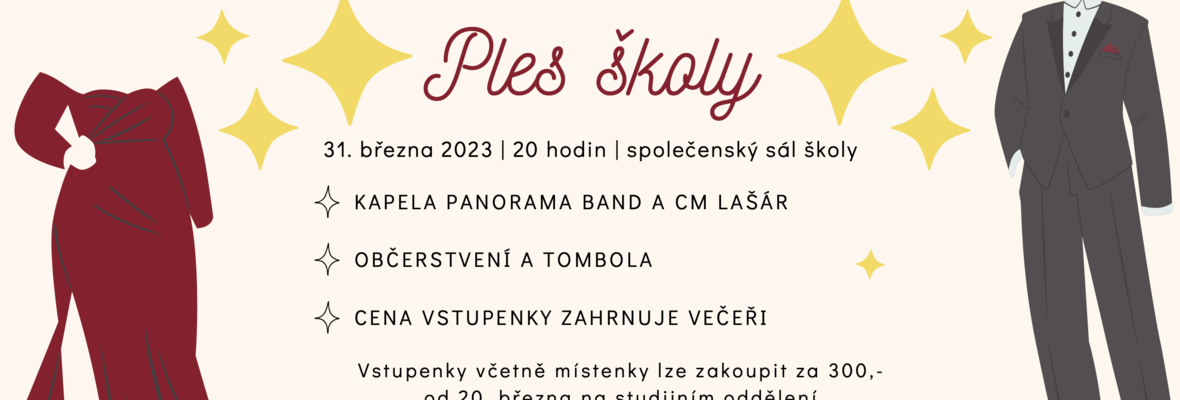 20. reprezentační ples školy