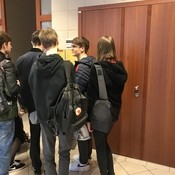 Žáci a žákyně třídy BP2B navštívili okresní soud Brno–venkov