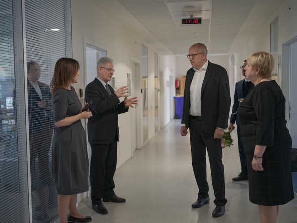 Návštěva ministra školství na naší škole
