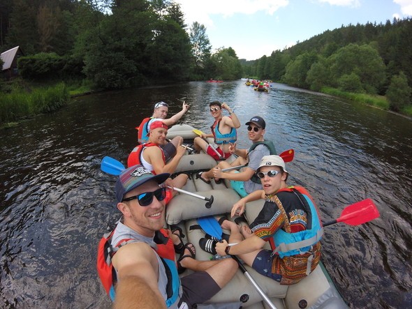 Sjíždění Vltavy (24.–26. 6. 2019)